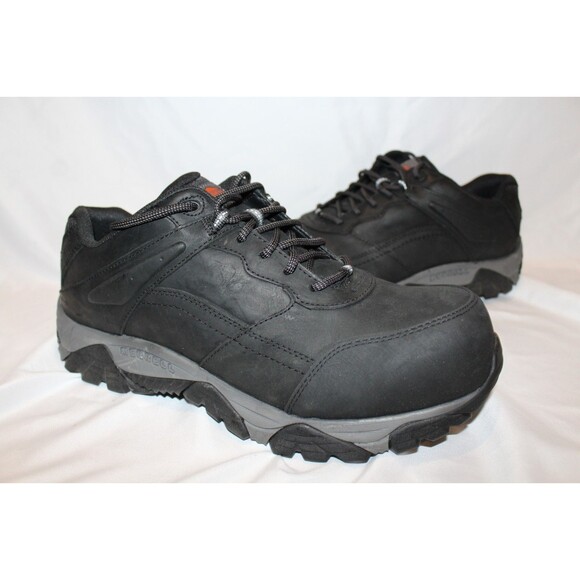 Merrell Men's Work Moab Adventure CF Sneaker Shoes Black NIB SZ 13 $160 - Picture 4 of 7